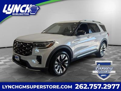2025 Ford Explorer Platinum in Other — front three-quarter view