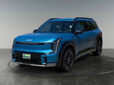 2024 Kia EV9 — rear three-quarter view