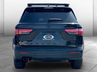 2026 Toyota Sequoia — rear three-quarter view