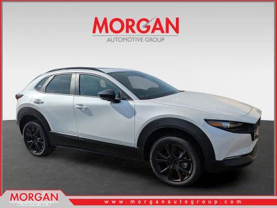 2026 Mazda CX-30 2.5 S Aire Edition in Snowflake White Pearl Mica — front three-quarter view