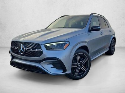 2026 Mercedes-Benz GLE 350 GLE 350 SUV in Cirrus Silver — front three-quarter view