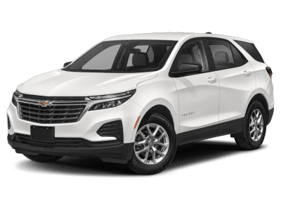 2022 Chevrolet Equinox LS in Iron Gray Metallic — front three-quarter view
