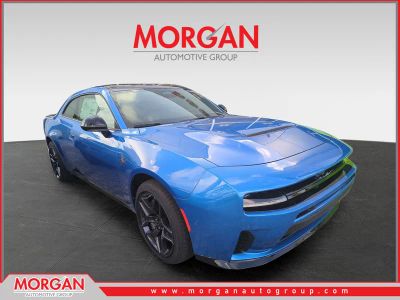 2026 Dodge Charger R/T Scat Pack in Blue — front three-quarter view