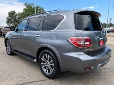 2019 Nissan Armada — rear three-quarter view