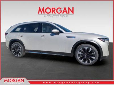 2026 Mazda CX-90 PHEV Premium Plus in Platinum Quartz — front three-quarter view