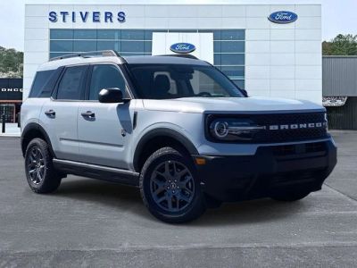 2026 Ford Bronco Sport Big Bend 5 Door SUV, SUV &amp; Crossovers in Space White Metallic — front three-quarter view