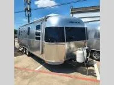 2026 Airstream 27FB — front three-quarter view