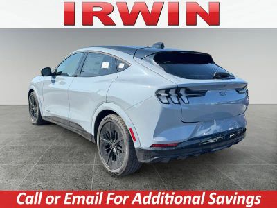 2025 Ford Mustang Mach-E — rear three-quarter view