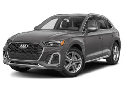 2024 Audi Q5 S line Premium Plus in Blue — front three-quarter view