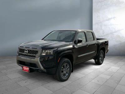2026 Nissan Frontier — front three-quarter view