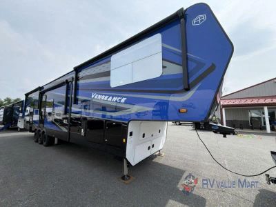 2026 Forest River RV Vengeance — rear three-quarter view