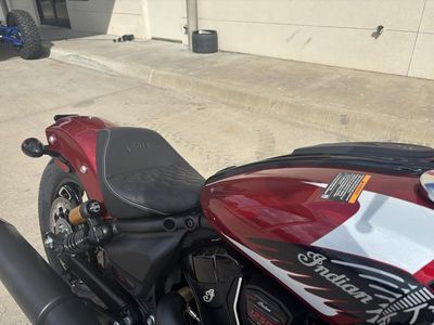 2025 Indian Motorcycle 101 Scout Sunset Red Metallic with Graphics - Photo 9