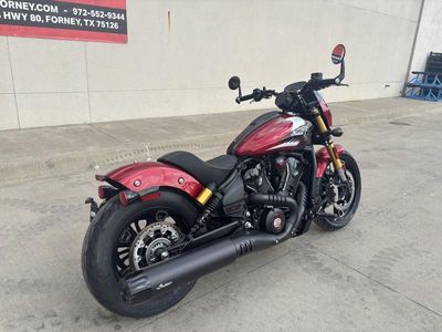 2025 Indian Motorcycle 101 Scout Sunset Red Metallic with Graphics - Photo 5