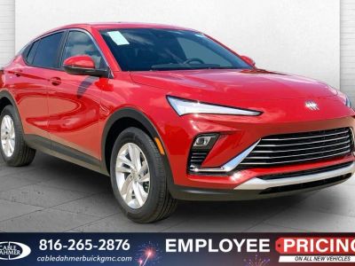 2026 Buick Envista Preferred in Brilliant Red — front three-quarter view