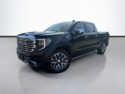 2024 GMC Sierra 1500 Denali in Onyx Black — front three-quarter view