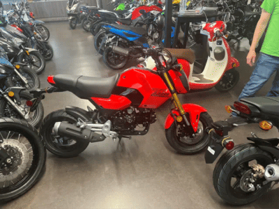 2026 Honda® Grom — front three-quarter view