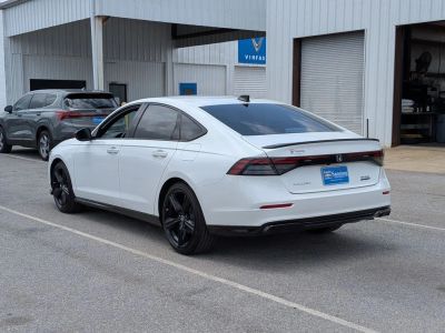 2023 Honda Accord Hybrid — rear three-quarter view