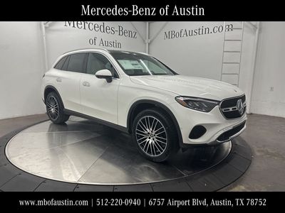 2026 Mercedes-Benz GLC 300 in White — front three-quarter view