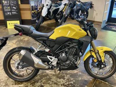 2025 Honda® CB300R — front three-quarter view