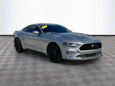 2020 Ford Mustang — rear three-quarter view