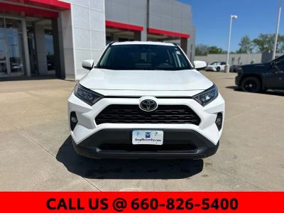 2021 Toyota RAV4 — rear three-quarter view