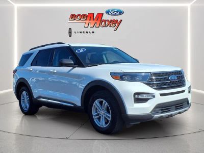 2024 Ford Explorer — rear three-quarter view
