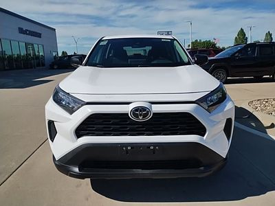 2022 Toyota RAV4 — rear three-quarter view