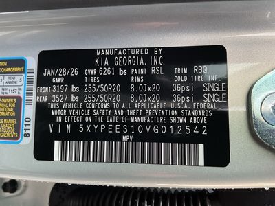 2027 Kia Telluride — photo 26 view