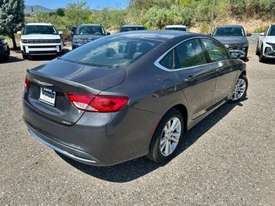 2015 Chrysler 200 — rear three-quarter view