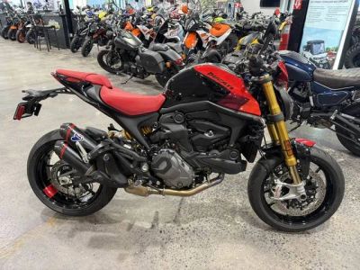 2026 Ducati Monster SP — front three-quarter view