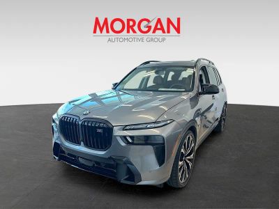 2026 BMW X7 — rear three-quarter view