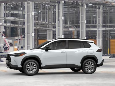 2026 Toyota Corolla Cross — rear three-quarter view