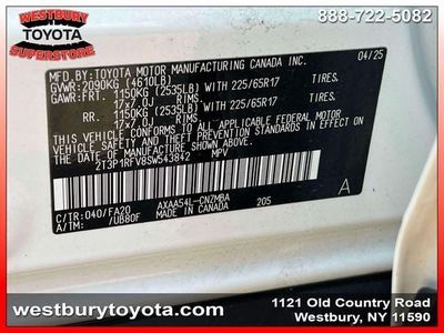 2025 Toyota RAV4 — photo 23 view