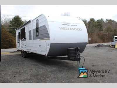 2026 Forest River RV Wildwood 27RK — front three-quarter view
