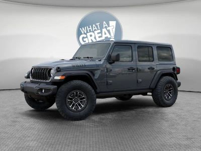 2026 Jeep Wrangler — rear three-quarter view