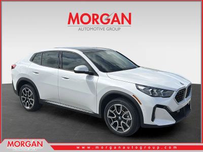 2026 BMW X2 xDrive28i in White — front three-quarter view