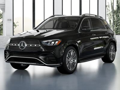 2026 Mercedes-Benz GLE 350 in Black — front three-quarter view