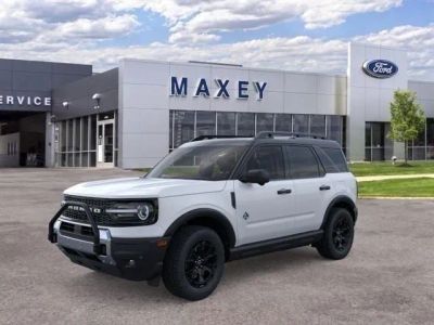 2026 Ford Bronco Sport Outer Banks® in Oxford White — front three-quarter view