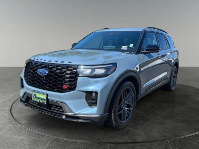 2025 Ford Explorer — rear three-quarter view