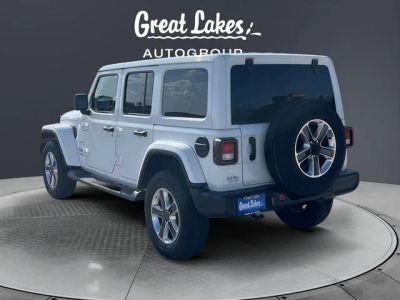 2022 Jeep Wrangler — rear three-quarter view