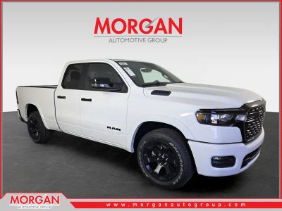 2026 Ram 1500 Big Horn/Lone Star in White — front three-quarter view