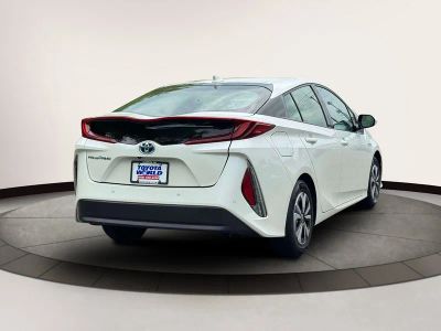 2018 Toyota Prius Prime — rear three-quarter view