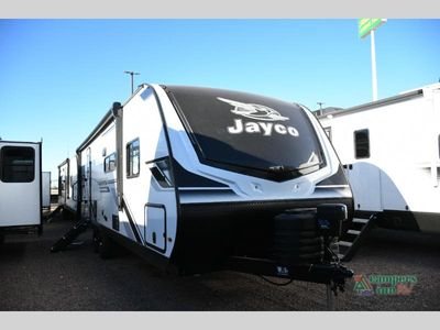 2027 Jayco Jay Feather — rear three-quarter view