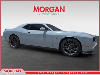 2021 Dodge Challenger R/T Scat Pack in Gray — front three-quarter view
