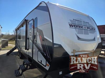 2026 Forest River RV Work and Play 29SS — front three-quarter view