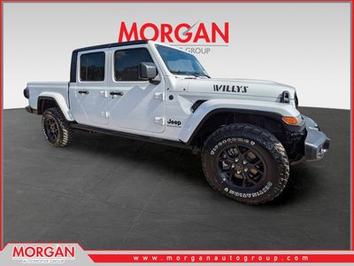 2026 Jeep Gladiator Willys in White/off-white — front three-quarter view