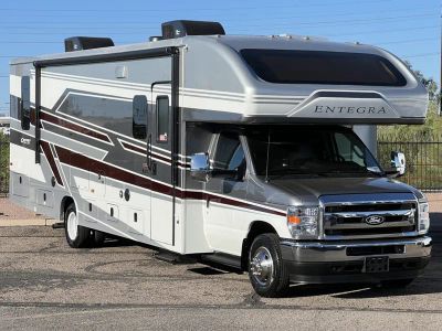 2027 Entegra ODYSSEY — front three-quarter view