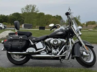 2015 Harley-Davidson® FLSTC - Heritage Softail® Classic — front three-quarter view