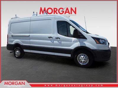 2023 Ford Transit-250 Base in White — front three-quarter view