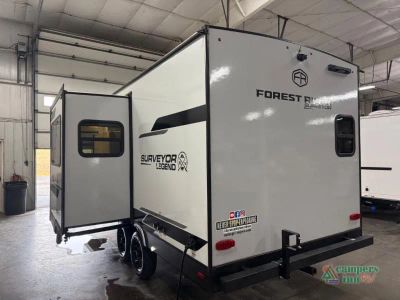 2025 Forest River RV Surveyor Legend — rear three-quarter view